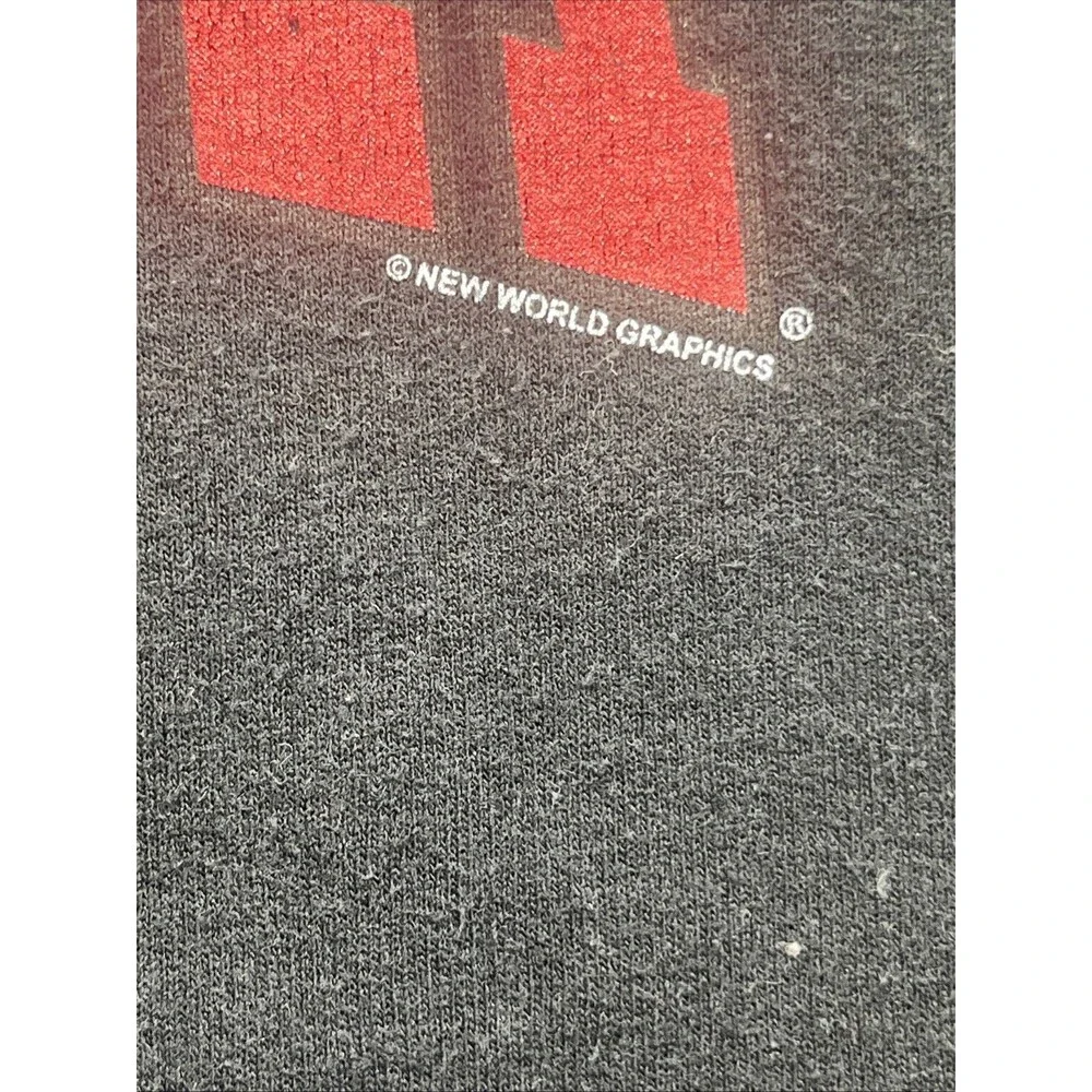 University Of Georgia Black Crewneck Sweatshirt Red Gildan Heavy Blend XL UGA